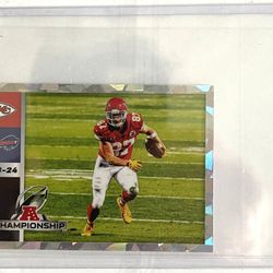 2021 Panini Stickers Patrick Mahomes Cracked Ice No.3