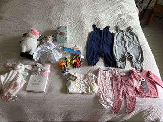 new baby toys and clothes