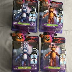 Jazwares Five Nights at Freddy's Collectible Action Figure Freddy And Bonnie