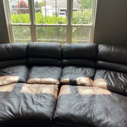 Biltrite Leather Couch