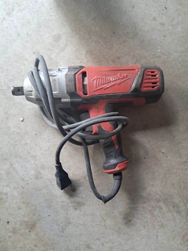Milwaukee 3/4 Impact; 4-1/2 Grinder