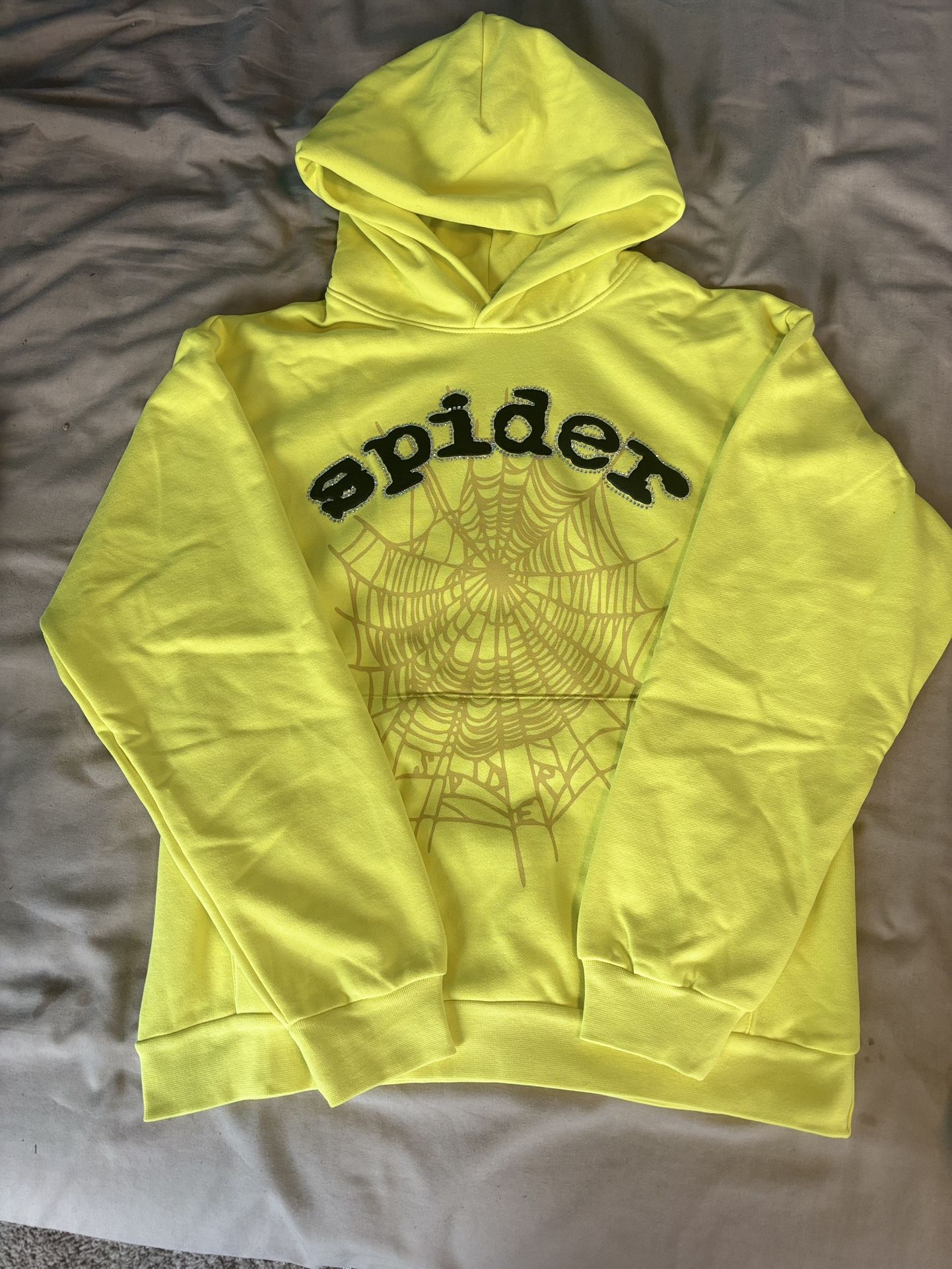 Sp5der Yellow “Legacy” Hoodie