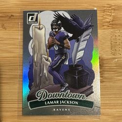 2025 Panini Donruss Lamar Jackson Downtown