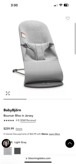 BabyBjörn Baby bouncer