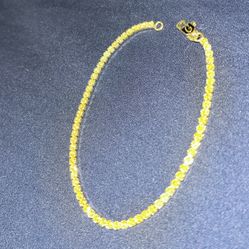 $80 Tennis Bracelet 18k Gold Plated 