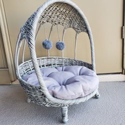 Wicker Bed For Cat or Small Dog