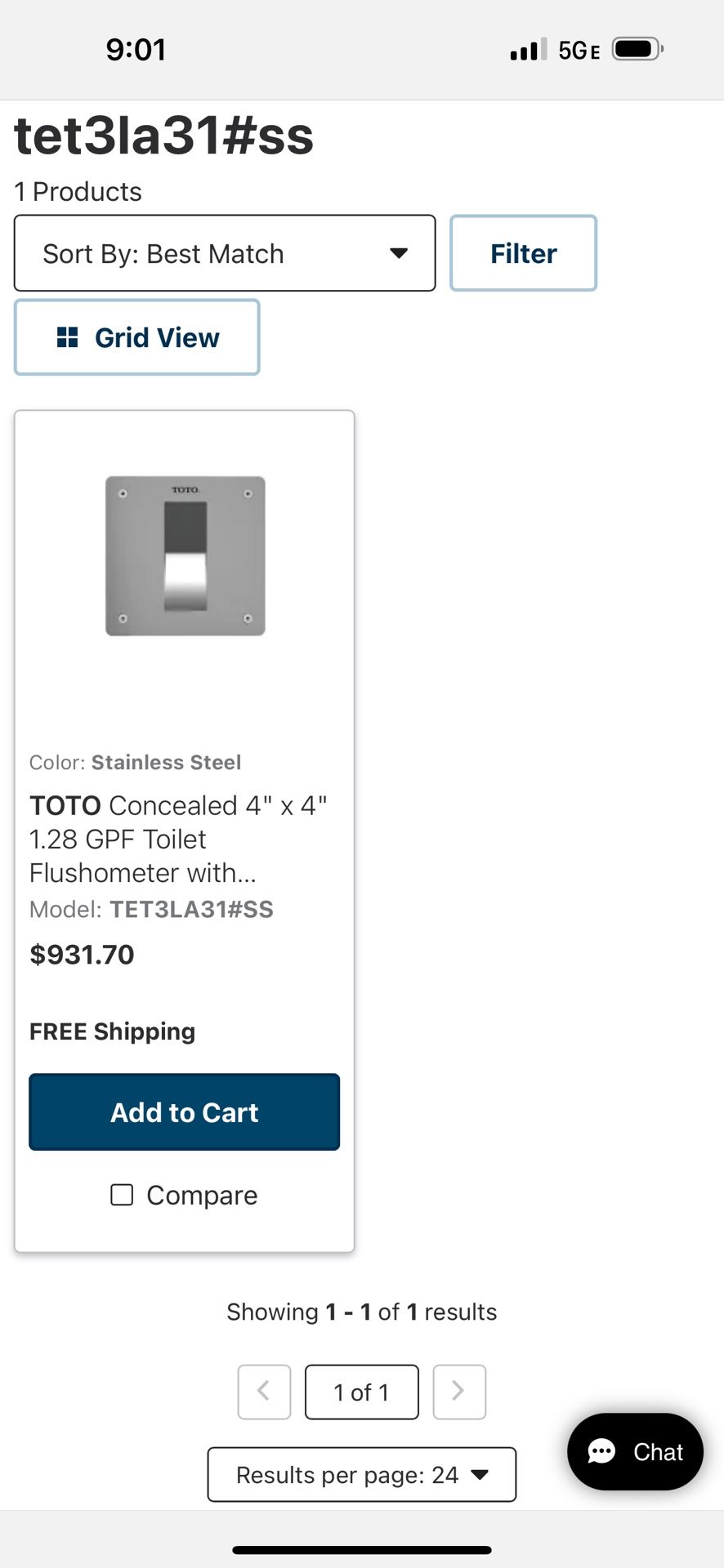 Toto Recessed Toilet And Urinal Flush Valves