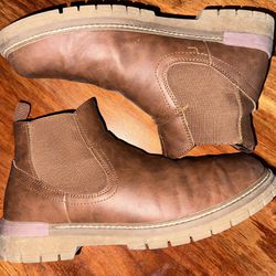 Jousen Men’s Leather Boots Size 11