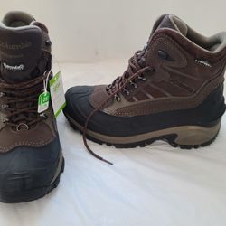Columbia Mens Bugaboot Omni-Tech Winter Boots 10