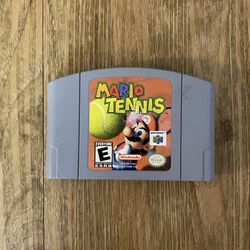 Nintendo N64 Mario tennis tested and working !