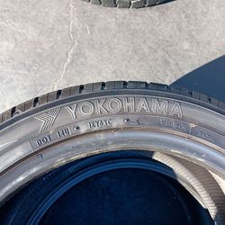 2 llantas 245 45 R18 Yokohama Yk Gtx All Season