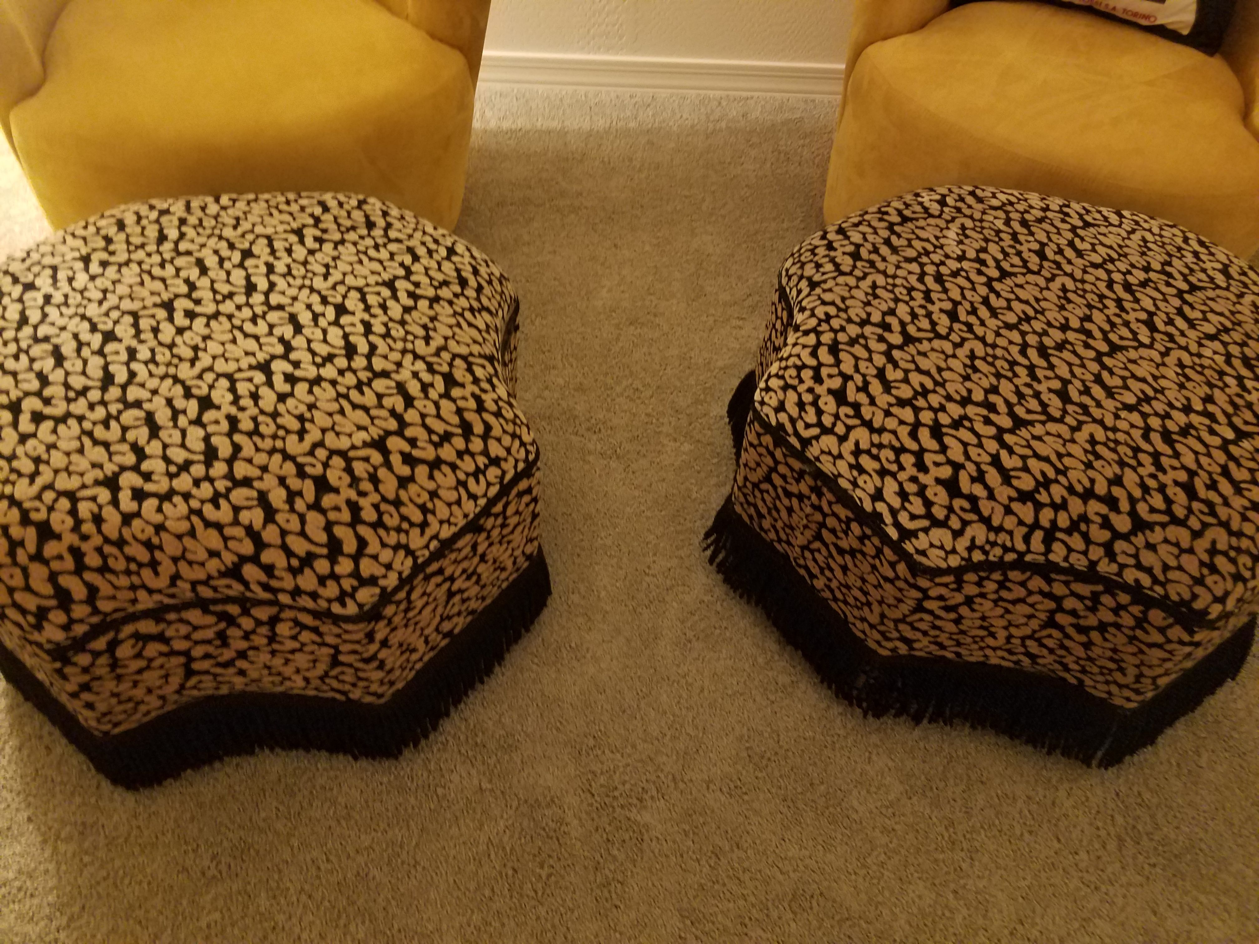 Black And gold Oddermen set of 2