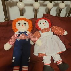 Raggedy Ann & And Andy Dolls