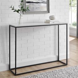 Carbon Loft Geller 42-inch Metal Entry Table