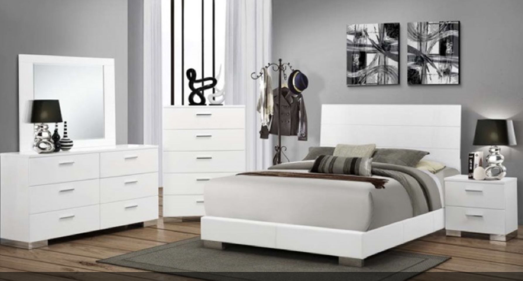 Renaissance King Bed Frame Only. $1 GYS SAME DAY DELIVERY