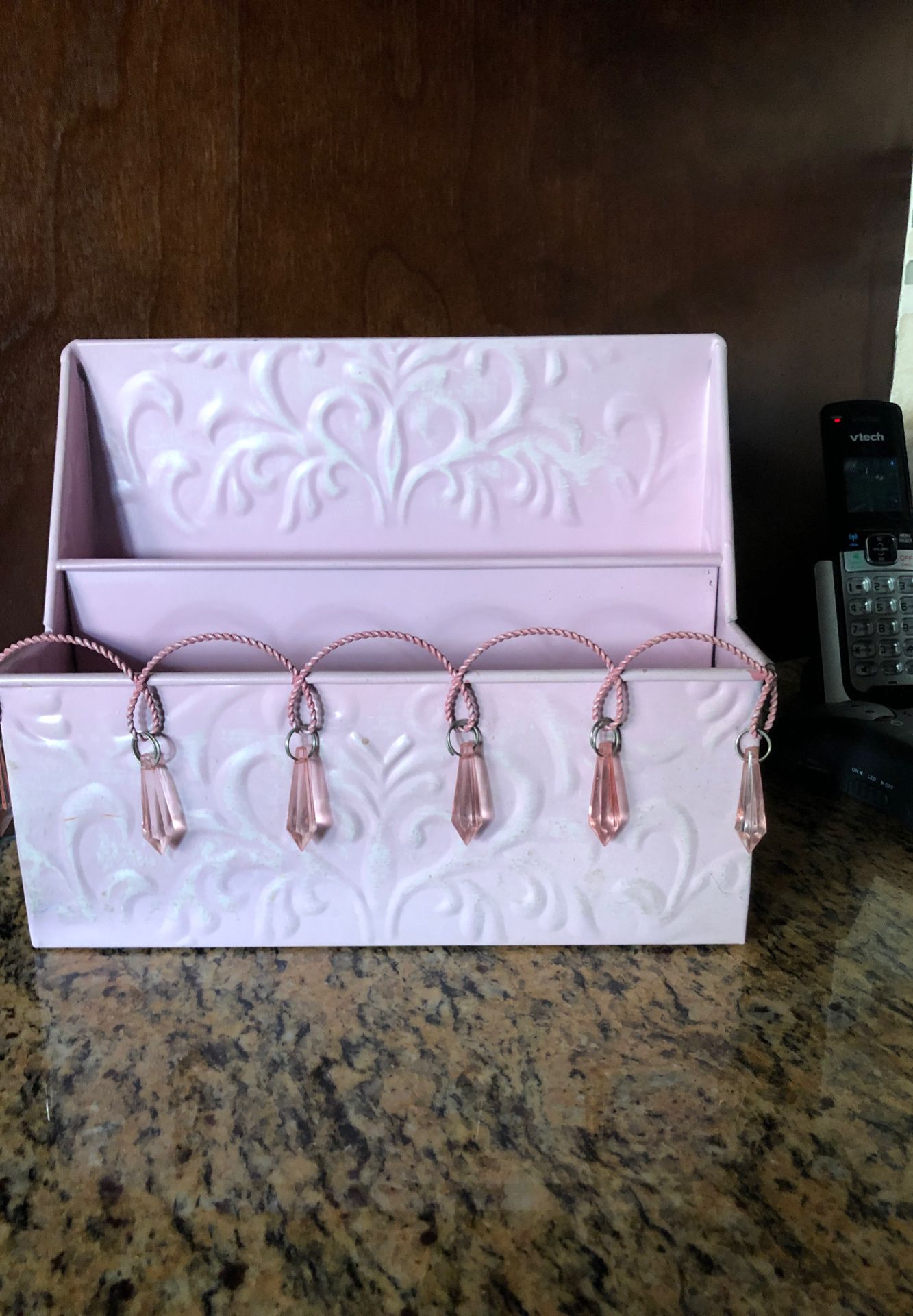Mail Organizer with Crystals