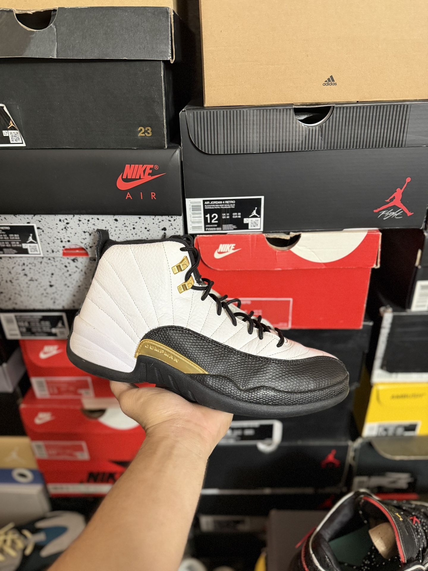 Jordan Royalty Taxi 12s size 11 USED But Clean