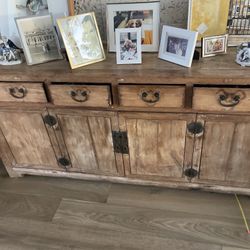 Rustic Solid wood Credenza/Sideboard