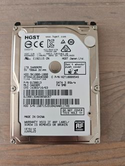 1tb HDD - removable hard drive