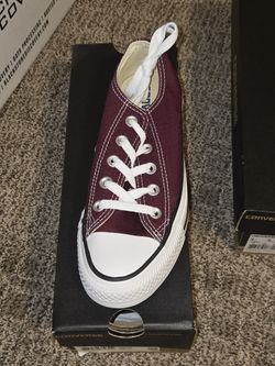 Converse Chucks Burgundy Red 3 Men/5 Women