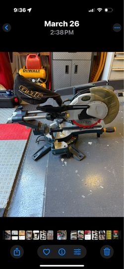 10” Global Machinery Compound Sliding Mitre Saw