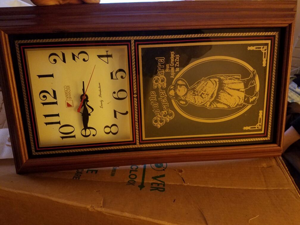 Vintage hanover nebico clock