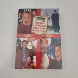 Christmas Classics Collection: Home Alone, A Christmas Carol 4 DVD Movies New!