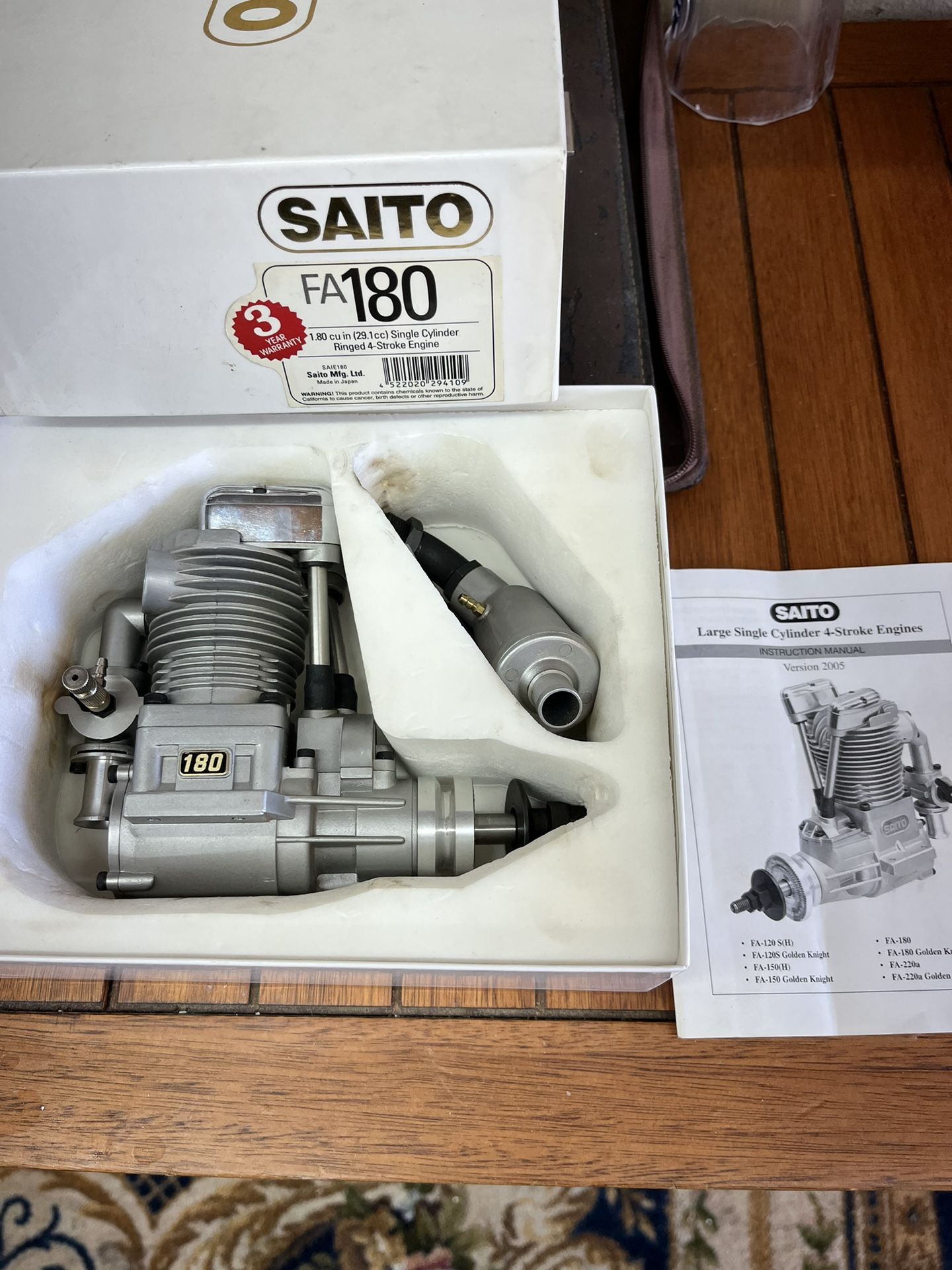 New Satio FA 180 4 Stroke Motor, Electric And Gas Planes!