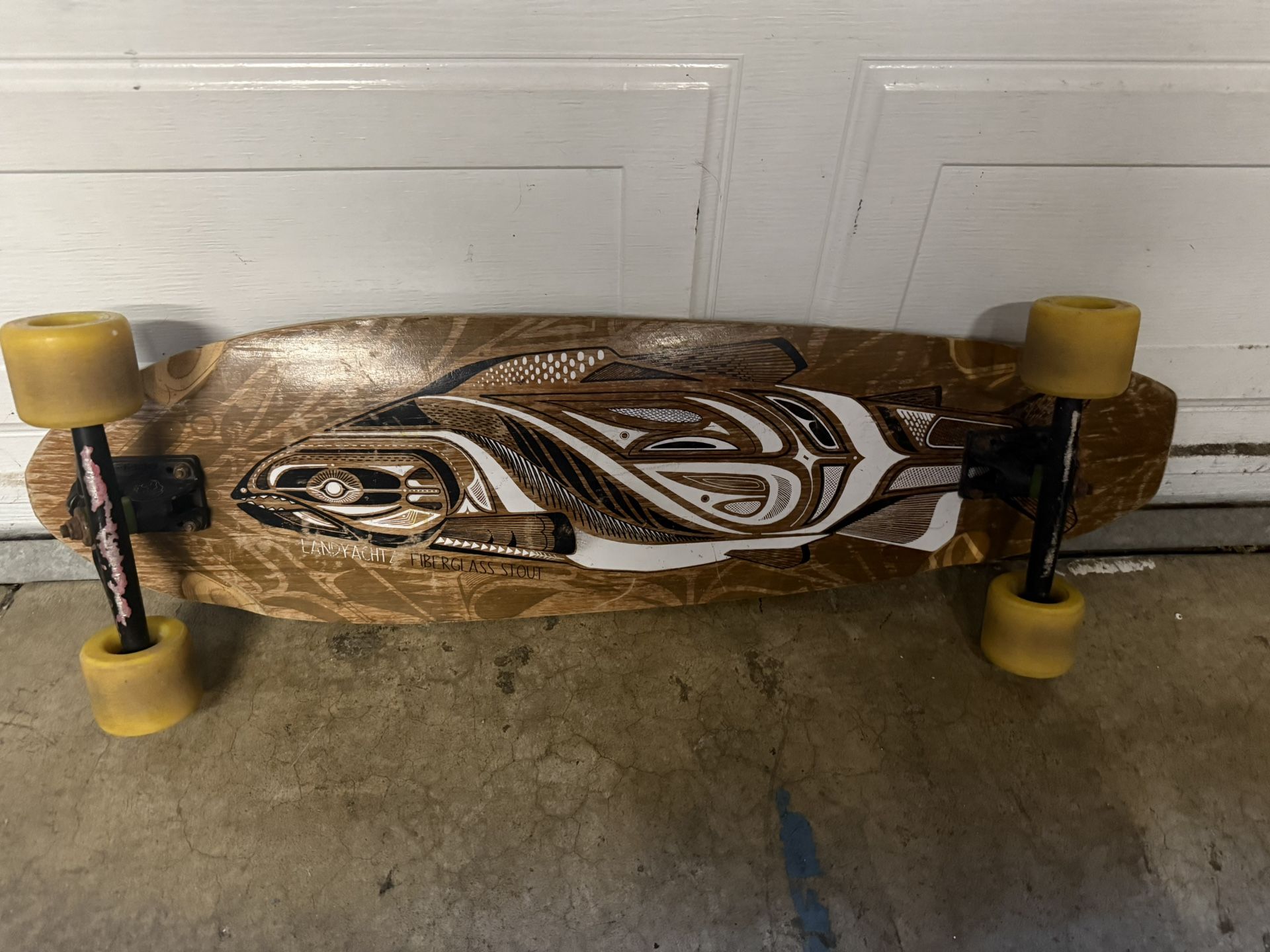 LANDYACHTZ - FIBERGLASS STOUT DECK Longboard