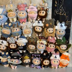 Pop Mart Labub Plush Toy Keychain
