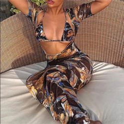 New! PRETTYLITTLETHING 3 Piece Bikini 