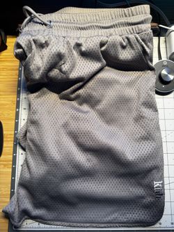 KITH MESH JORDAN SHORT - OVERCAST XL