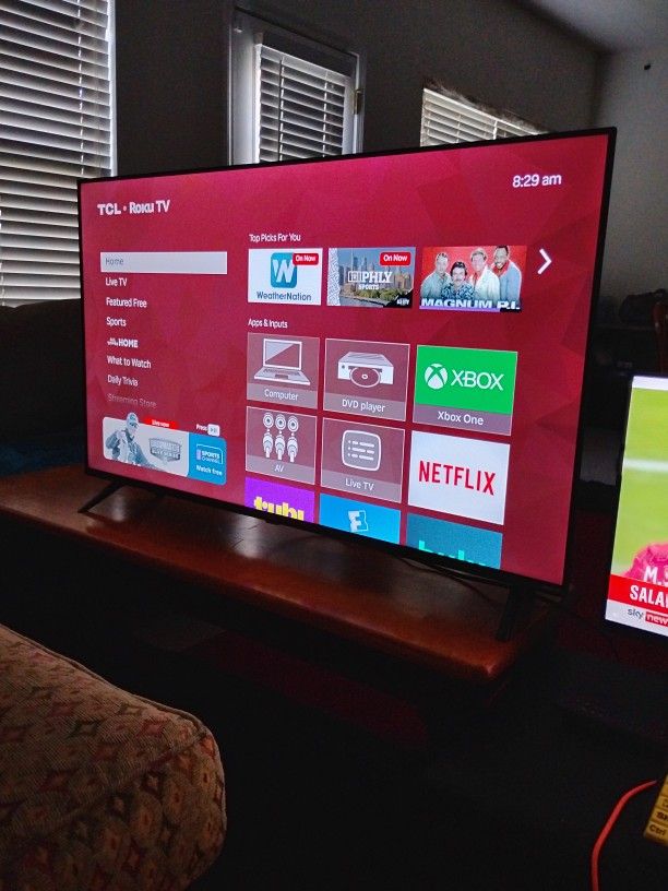 Tcl Roku 43" Wide Smart Uhd Hdtv $300 Obo.