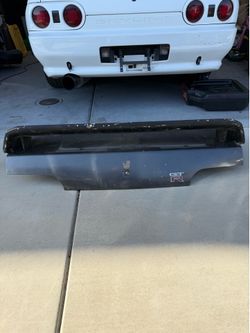 R32 GTR trunk and spoiler
