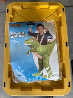 Boys Dinosaur Ride Along Costume SIZE Toddler