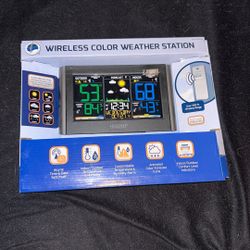 Wireless Color Weather Station