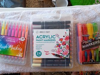 ACRYLIC PAINT MARKERS!!!!