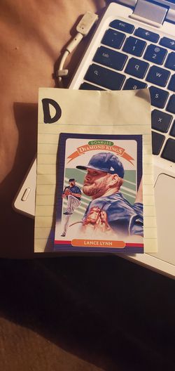 Lance lynn baseball card