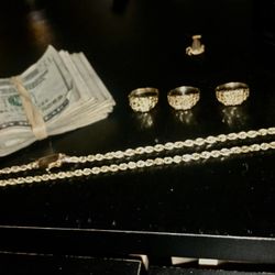 10k Gold Rope Chain Look At Description 