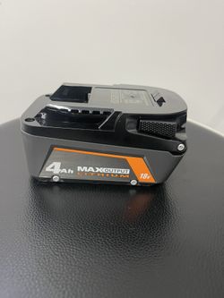 RIDGID 18V 4.0 Ah MAX Output Lithium-Ion Battery