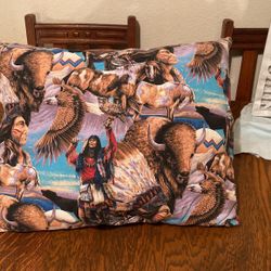 Native American Themed Pillow 