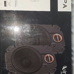 Infinity Kappa 463XF 4" x 6" (104mm x 157mm) Two-Way Car Speaker - Pair