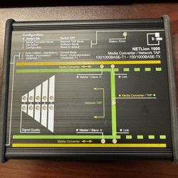 NETLion1000 C2T - Dual Media Converter & TAP ( Price For 2 PCs)