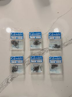 Gamakatsu Double 22 Medium Shank Hooks Size 6 – 6 Packs