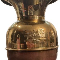 Vintage Union Pacific R.R. Railroad Spittoon