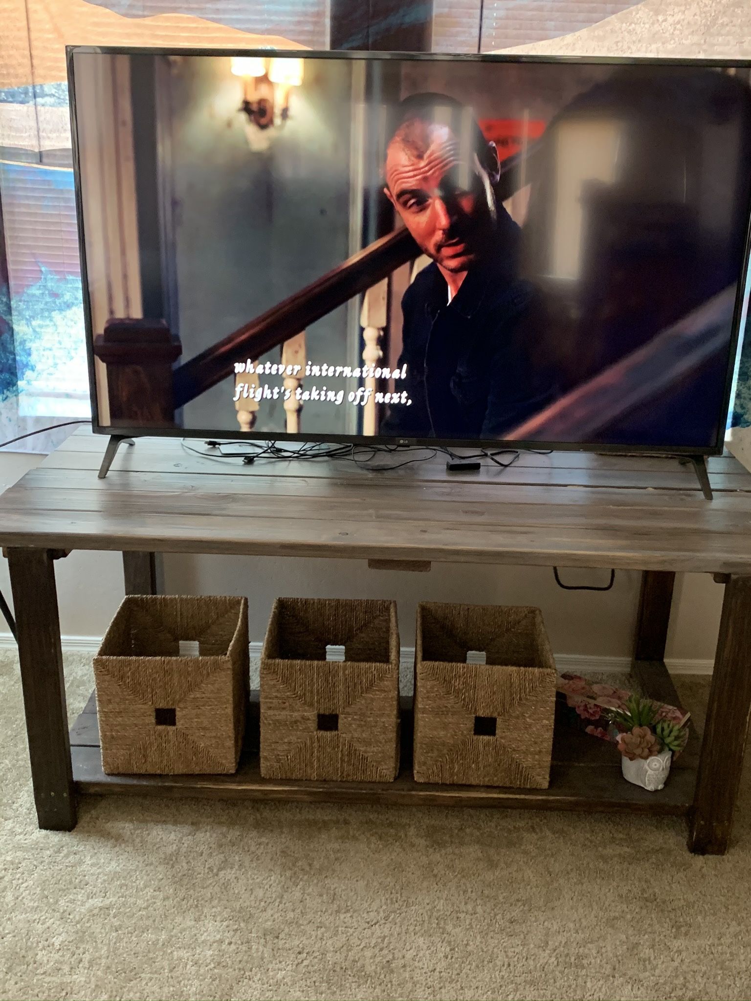 Wood Console/Table/Desk