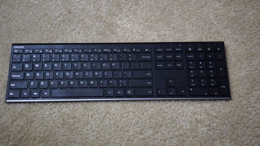 Wireless Keyboard 2.4G Rechargeable
