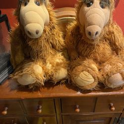 Vintage Plush Alf Toy Dolls