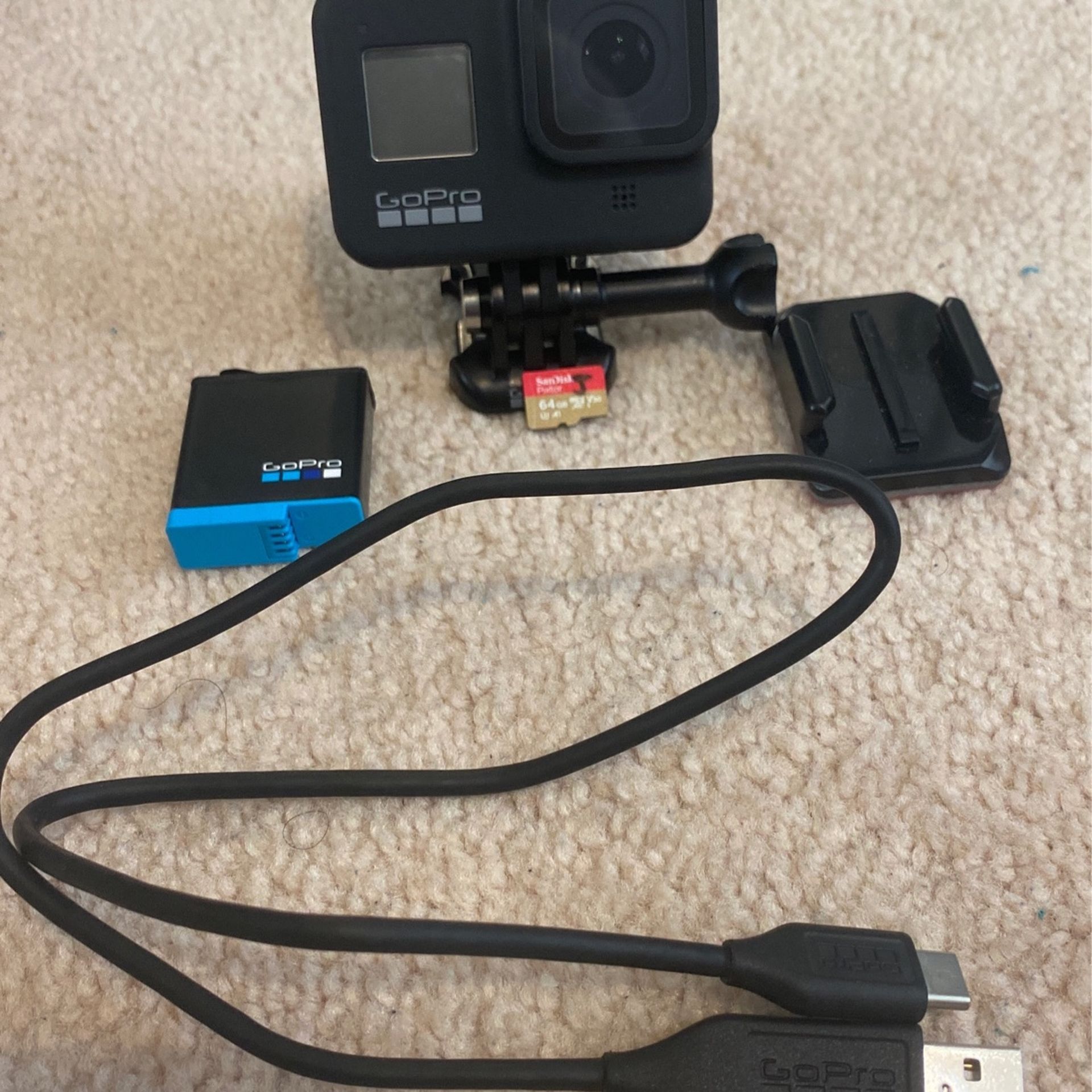 GoPro 8 Black + 64gb Micro SD