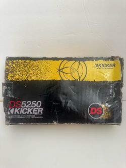 Kicker DS5250, which are 5-1/4" (130 mm) 2-way coaxial car audio speakers